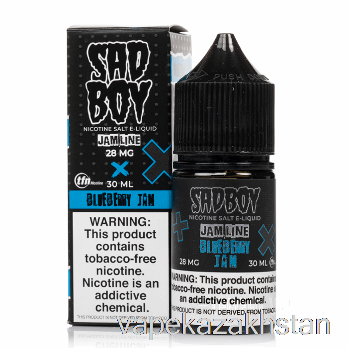 Vape Kazakhstan Blueberry Jam - Sadboy Salts - 30mL 48mg